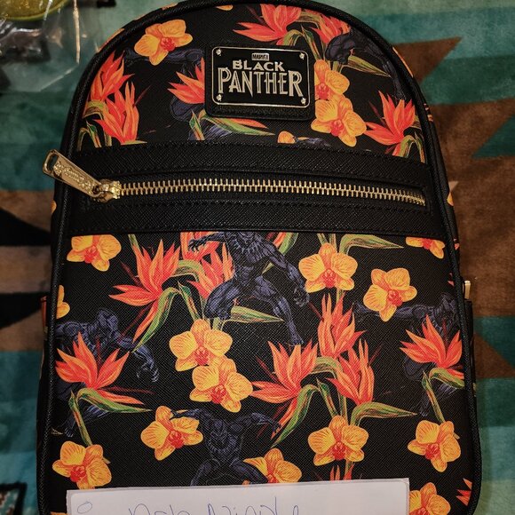 Euc floral black panther loungefly - Picture 1 of 2